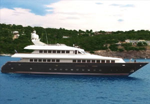 motor yacht charters in the Caribbean